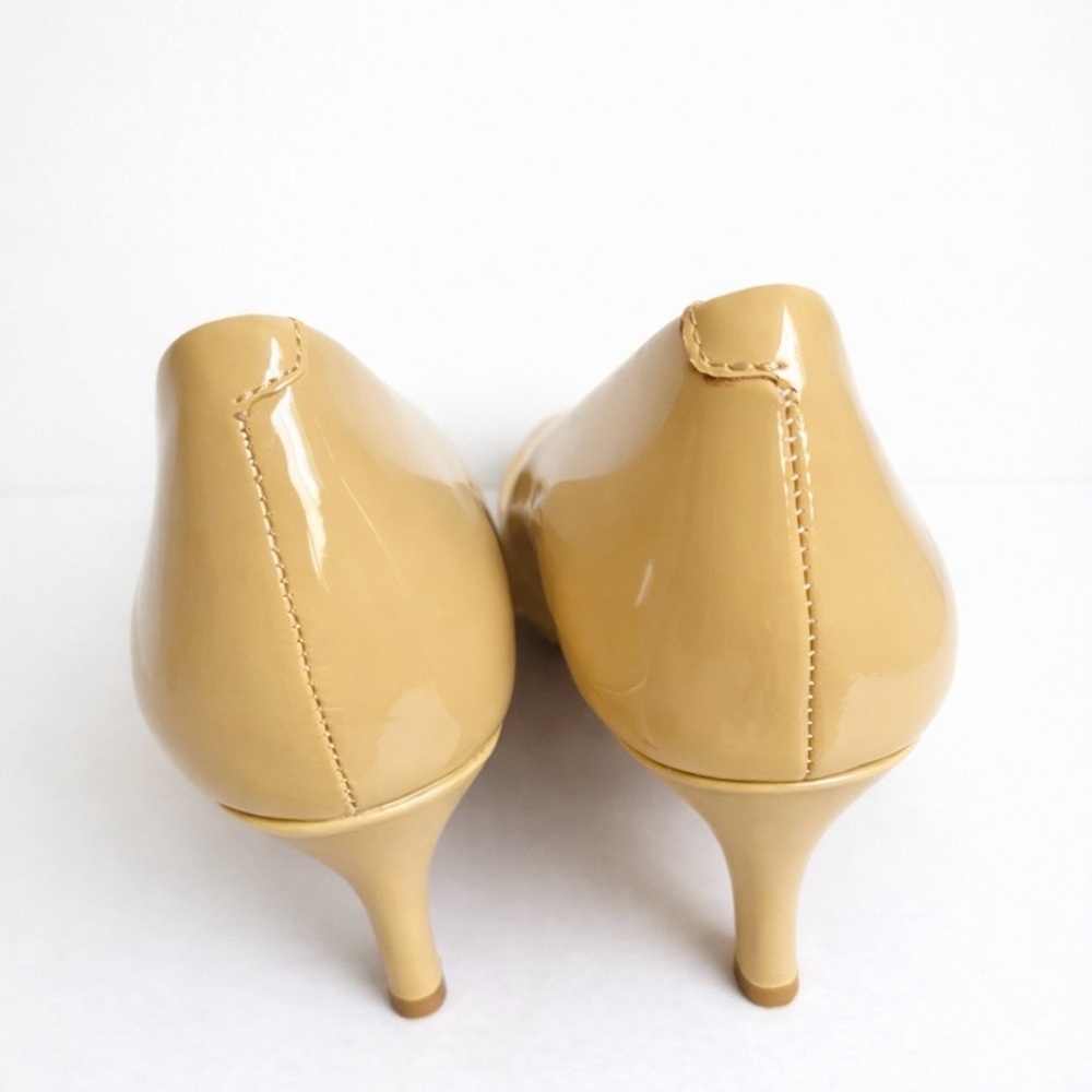 Corso Como Tan Patent Leather Heels Size 8 1/2 M. - Picture 3 of 6